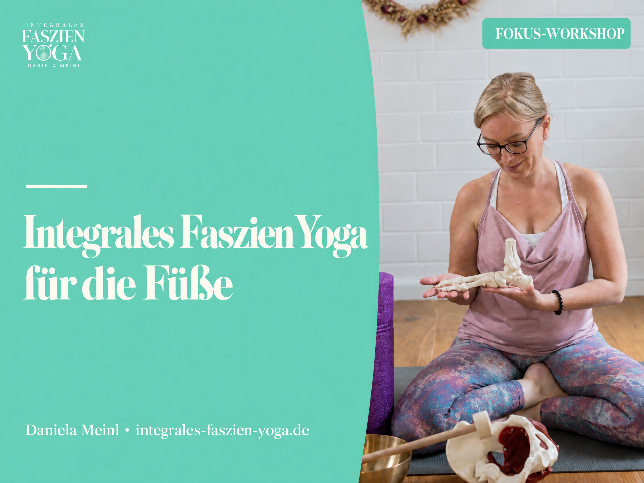 Kurskachel: Integrales Faszien Yoga für die Füße